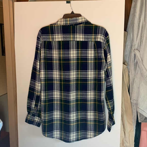 David Taylor Mens Button Down Collared Plaid Shirt - Picture 2 of 3